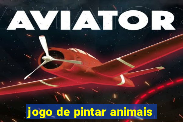 jogo de pintar animais